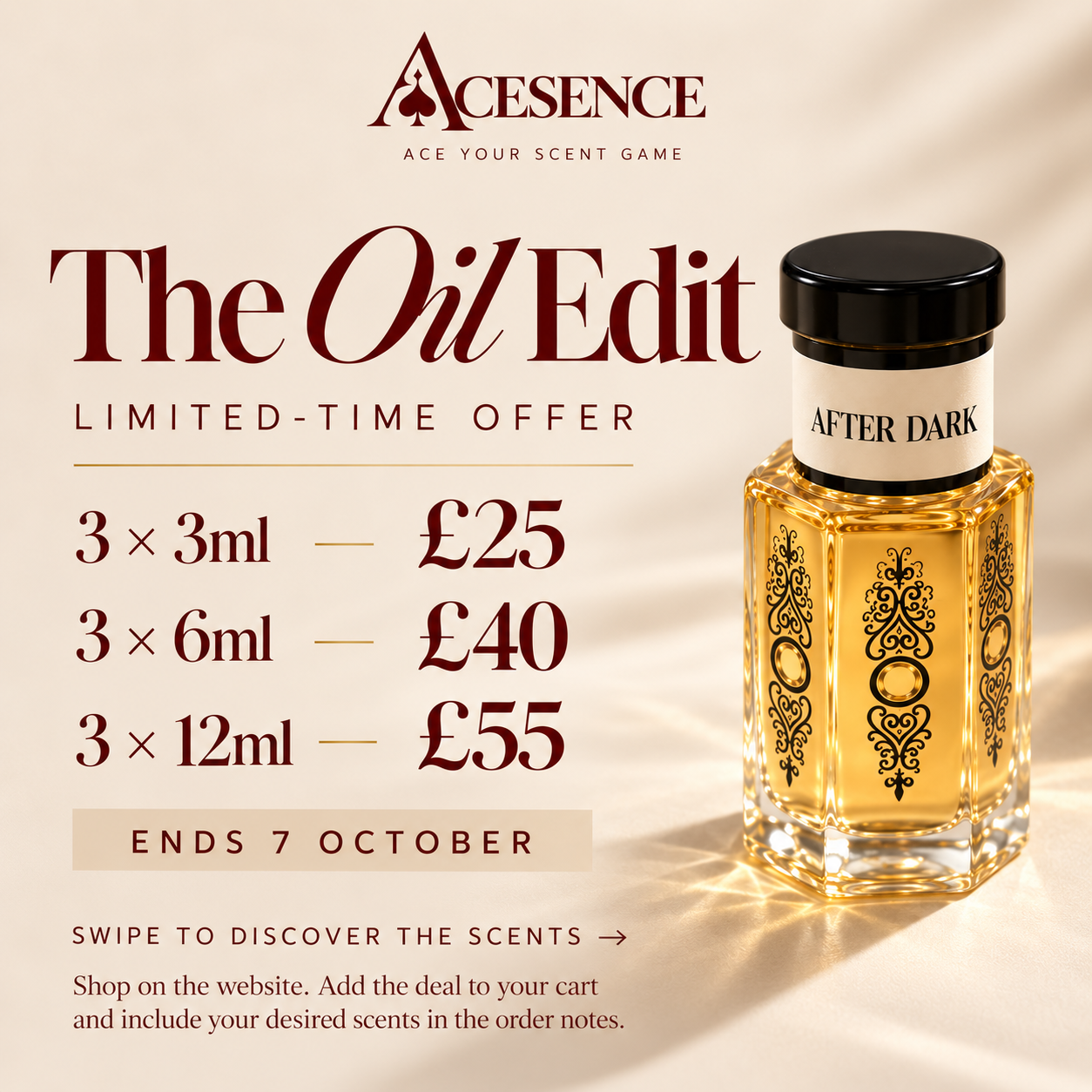 Oil Bundle deal x3